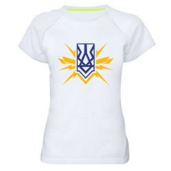 Женская спортивная футболка National building - PrintSalon