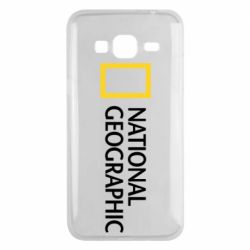 Чехол для Samsung J3 2016 National Geographic logo - PrintSalon