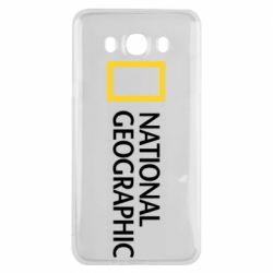 Чехол для Samsung J7 2016 National Geographic logo - PrintSalon