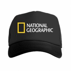 Кепка-тракер National Geographic logo - PrintSalon