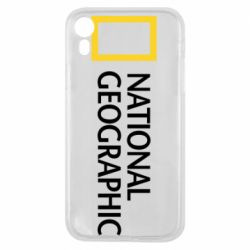 Чехол для iPhone XR National Geographic logo - PrintSalon