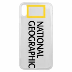 Чехол для iPhone Xs Max National Geographic logo - PrintSalon