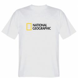 Мужская футболка Stedman National Geographic logo - PrintSalon