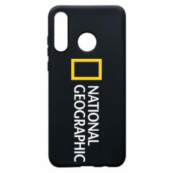 Чехол для Huawei P30 Lite National Geographic logo - PrintSalon