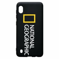 Чехол для Samsung A10 National Geographic logo - PrintSalon