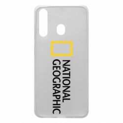 Чехол для Samsung A60 National Geographic logo - PrintSalon