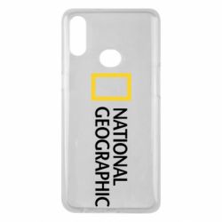 Чехол для Samsung A10s National Geographic logo - PrintSalon