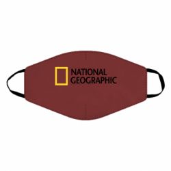 Маска многоразовая National Geographic logo - PrintSalon