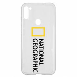 Чехол для Samsung A11/M11 National Geographic logo - PrintSalon