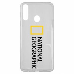 Чехол для Samsung A20s National Geographic logo - PrintSalon