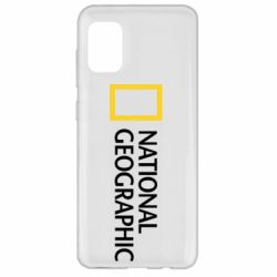 Чехол для Samsung A31 National Geographic logo - PrintSalon