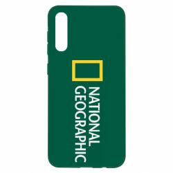 Чехол для Samsung A50 National Geographic logo - PrintSalon