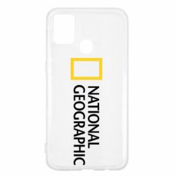 Чехол для Samsung M31 National Geographic logo - PrintSalon