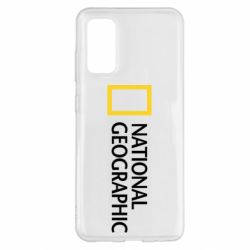 Чехол для Samsung S20 National Geographic logo - PrintSalon