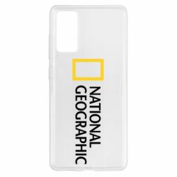 Чехол для Samsung S20 FE National Geographic logo - PrintSalon
