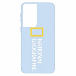 Чехол для Samsung S21 National Geographic logo - PrintSalon