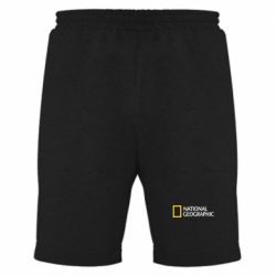 Мужские шорты National Geographic logo - PrintSalon