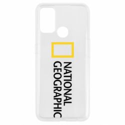 Чехол для Oppo A53/A32/A33 National Geographic logo - PrintSalon