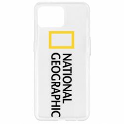 Чехол для Oppo Reno 4 Lite National Geographic logo - PrintSalon