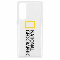 Чехол для Oppo Reno 4 Pro National Geographic logo - PrintSalon