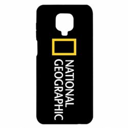 Чехол для Xiaomi Redmi Note 9S/9Pro/9Pro Max National Geographic logo - PrintSalon