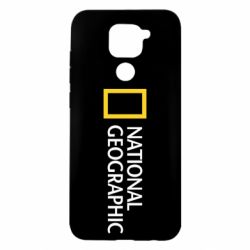 Чехол для Xiaomi Redmi Note 9/Redmi 10X National Geographic logo - PrintSalon