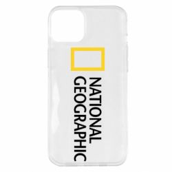 Чехол для iPhone 14 Plus National Geographic logo - PrintSalon