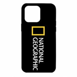 Чехол для iPhone 14 Pro Max National Geographic logo - PrintSalon