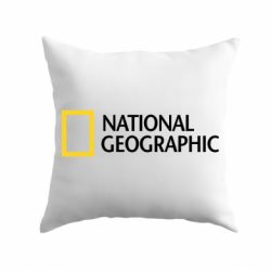 Подушка National Geographic logo - PrintSalon
