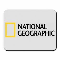 Коврик для мыши National Geographic logo - PrintSalon