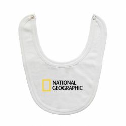 Слюнявчик  National Geographic logo - PrintSalon