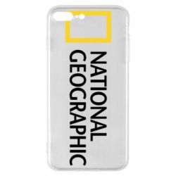 Чехол для iPhone 7 Plus National Geographic logo - PrintSalon