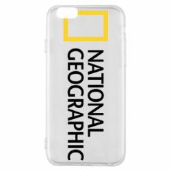 Чехол для iPhone 6/6S National Geographic logo - PrintSalon