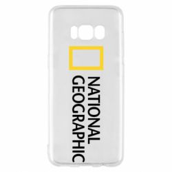 Чехол для Samsung S8 National Geographic logo - PrintSalon