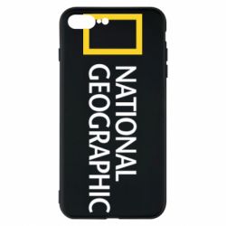 Чехол для iPhone 8 Plus National Geographic logo - PrintSalon