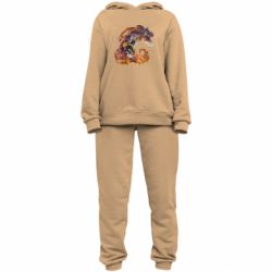 Женский костюм Natsu with a dragon - PrintSalon