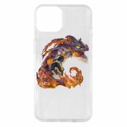 Чехол для iPhone 14 Natsu with a dragon - PrintSalon