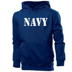 Мужское худи NAVY - PrintSalon