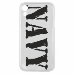 Чехол для iPhone XR NAVY - PrintSalon