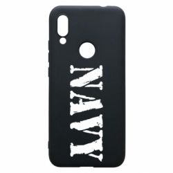 Чехол для Xiaomi Redmi 7 NAVY - PrintSalon