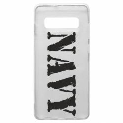 Чехол для Samsung S10+ NAVY - PrintSalon