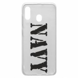 Чехол для Samsung A20 NAVY - PrintSalon