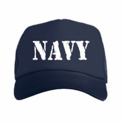 Кепка-тракер NAVY - PrintSalon