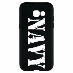 Чехол для Samsung A5 2017 NAVY - PrintSalon