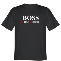 Мужская футболка Stedman Не Hugo, но Boss - PrintSalon