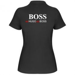 Женское поло Не Hugo, но Boss - PrintSalon