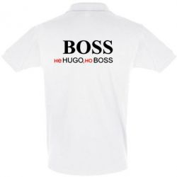 Мужское поло Не Hugo, но Boss - PrintSalon