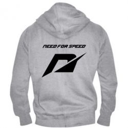 Мужское худи на молнии Need For Speed Logo