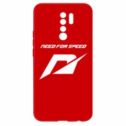 Чехол для Xiaomi Redmi 9 Need For Speed Logo-PrintSalon Чехол для Xiaomi Redmi 9 Need For Speed Logo