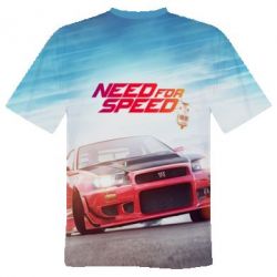Мужская футболка 3D Need for Speed